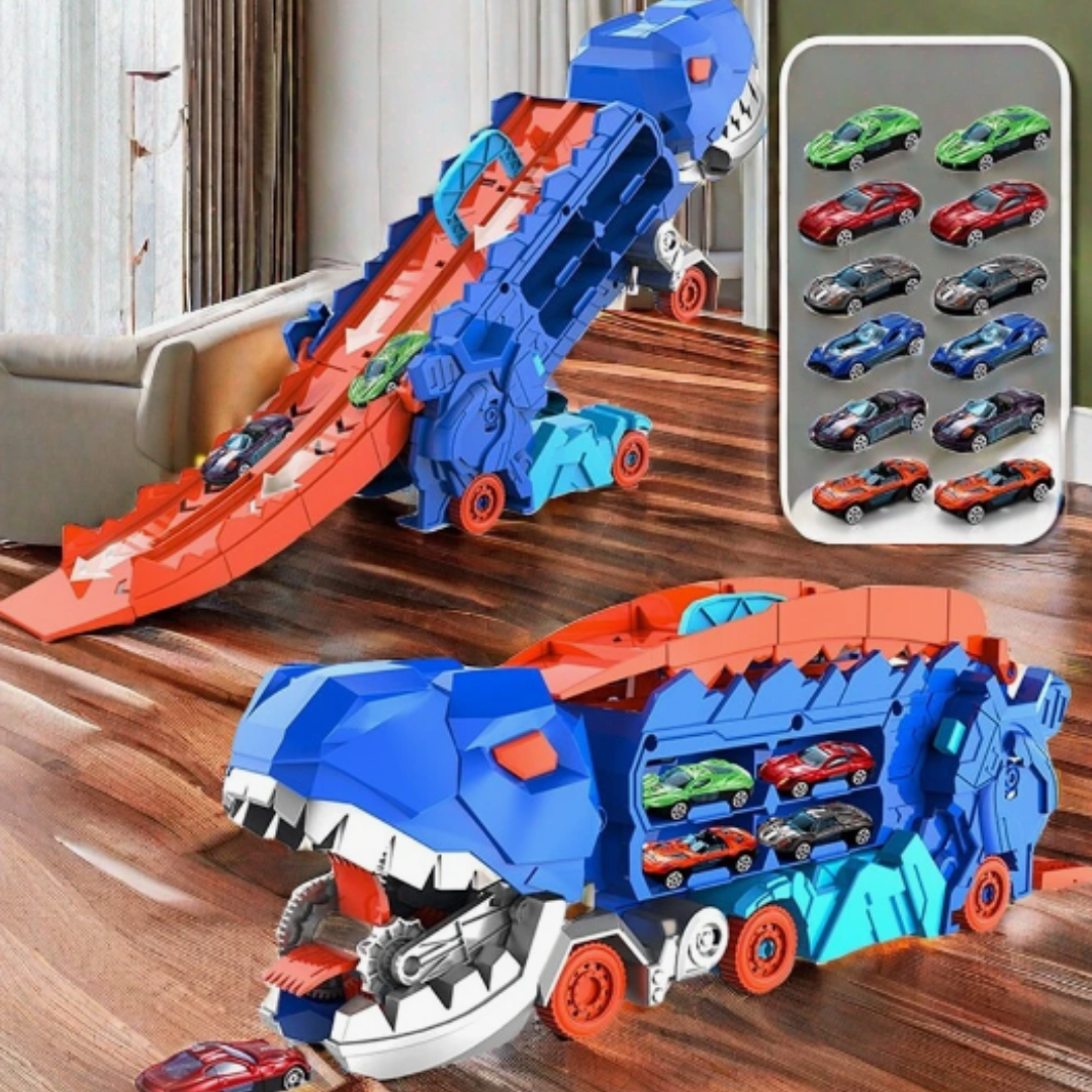 Giocattolo Camion Dinosauri Circuito di Velocità
