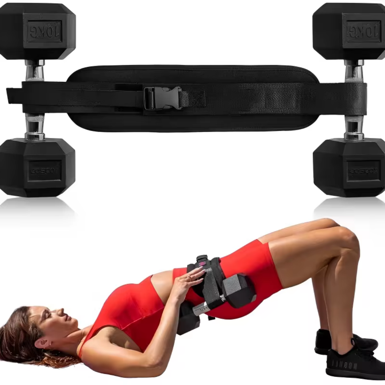 Cintura per Bodybuilding per Rinforzo di Glutei e Addominali