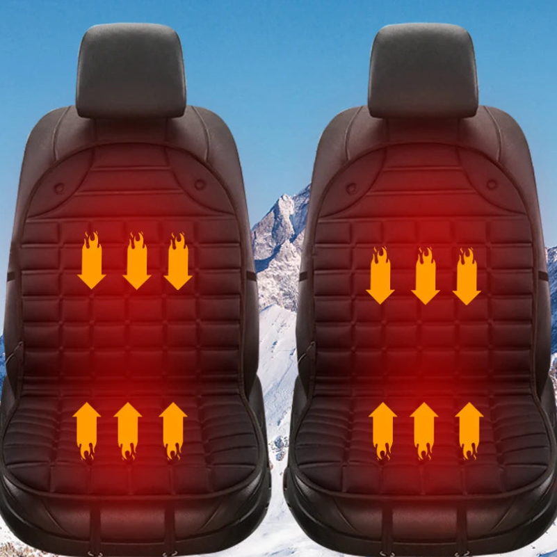 Cuscino Riscaldante per Auto 12V Regolabile