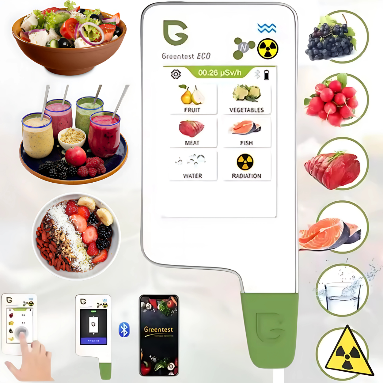 Rilevatore di Inquinanti Alimentari Eco-Responsabile