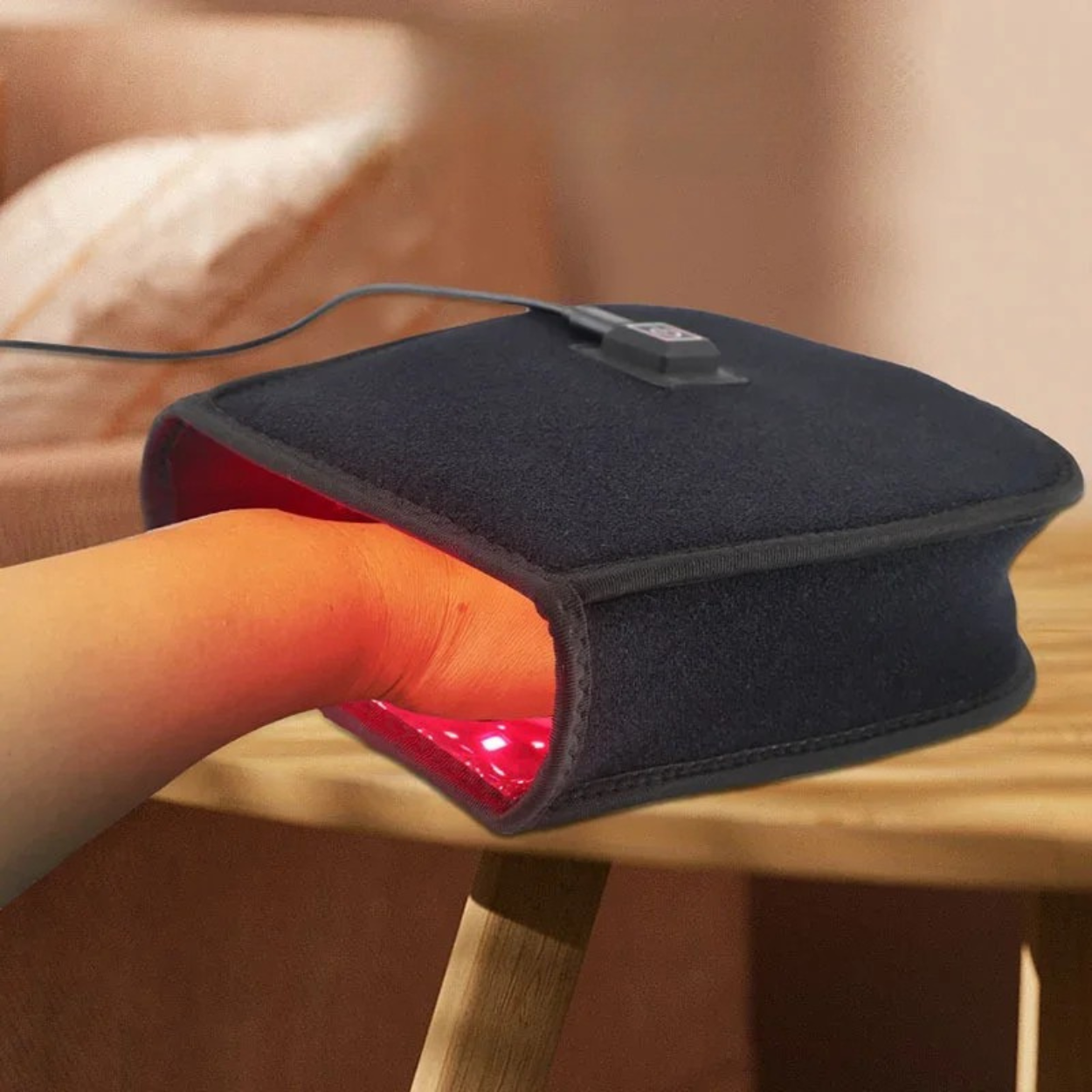 Guanti di Luminoterapia LED Rossi e Infrarossi Riscaldanti