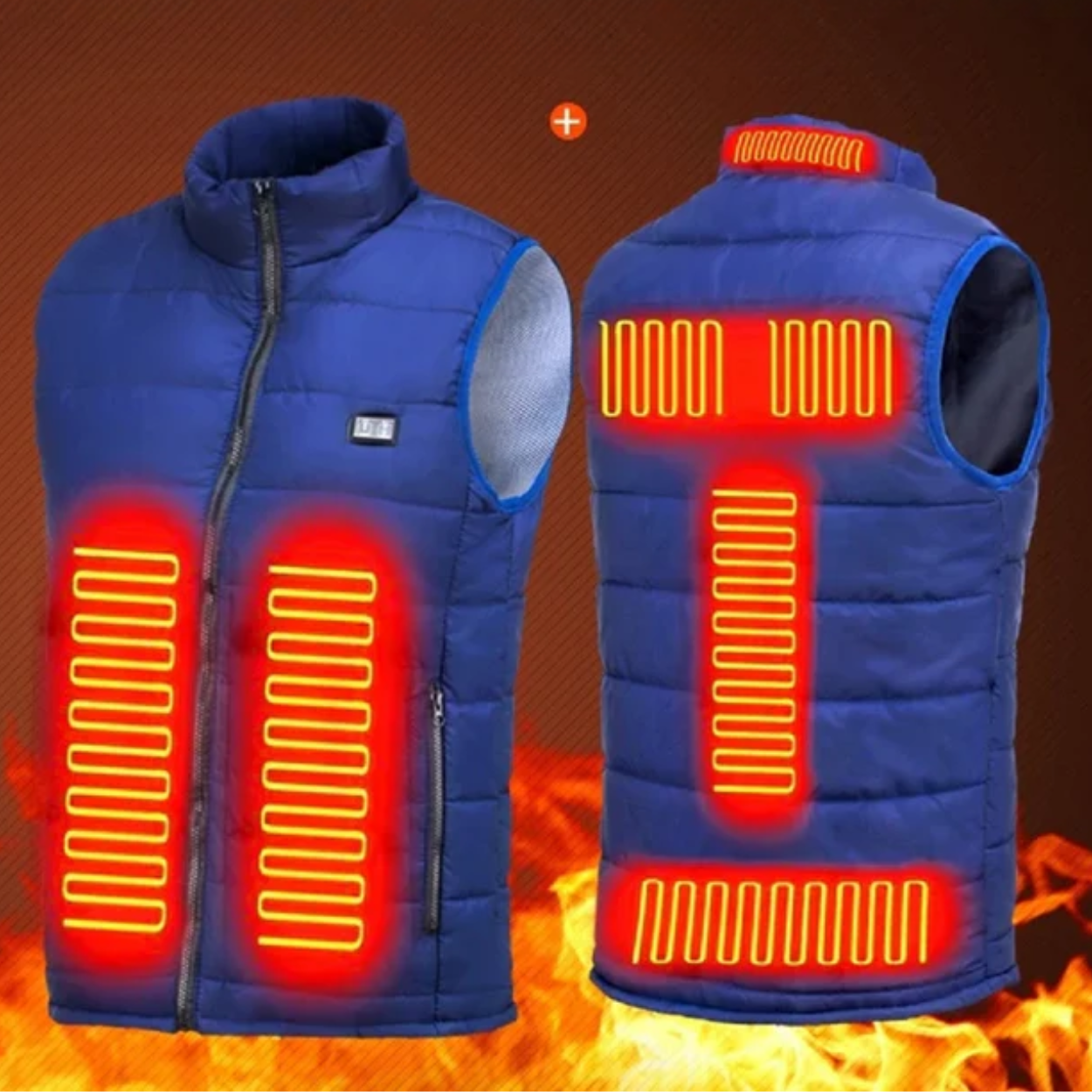 Gilet Invernale Spesso e Riscaldante