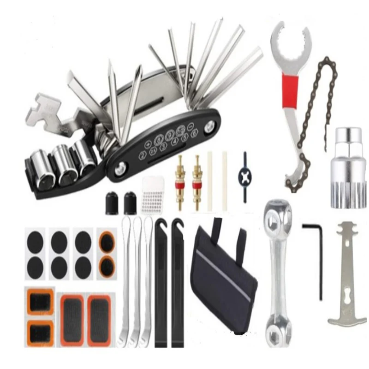 Kit di Riparazione Bici Professionale Completo
