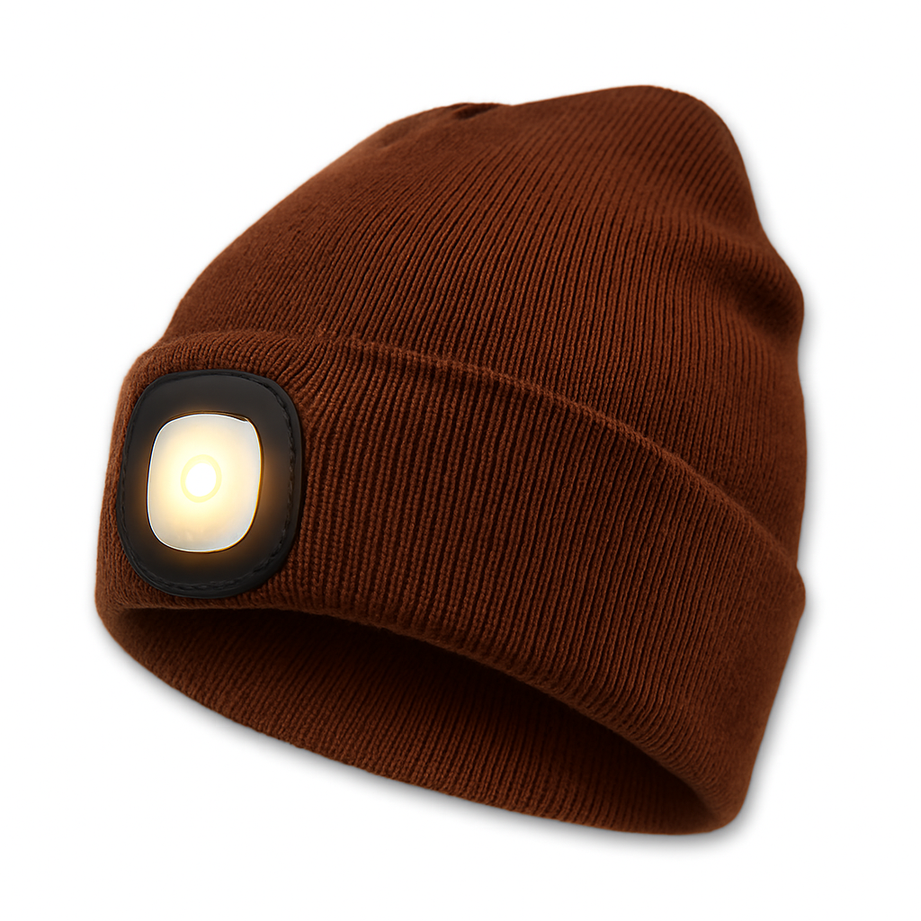 Berretto Riscaldante Luminoso con LED Ricaricabile