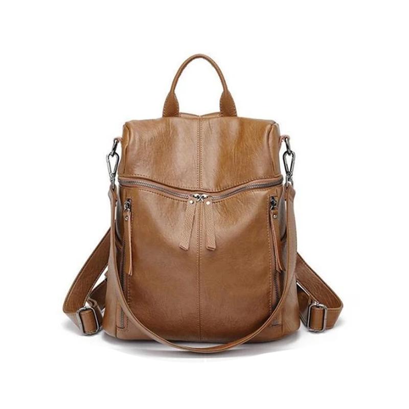 Borsa da viaggio in pelle elegante per uomo e donna