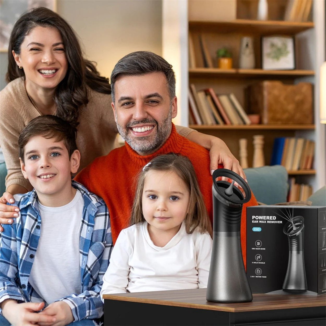 Pulitore Elettronico per Orecchie per Rimuovere il Cerume