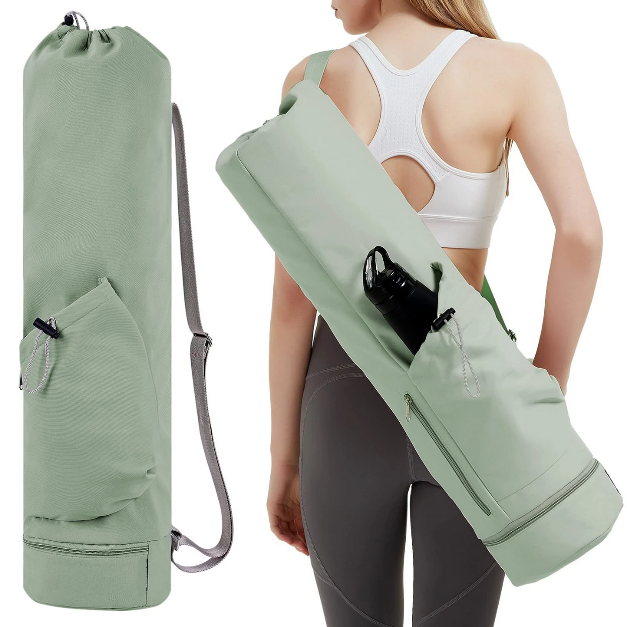 Borsa Sportiva con Scomparto per Bottiglia d'Acqua