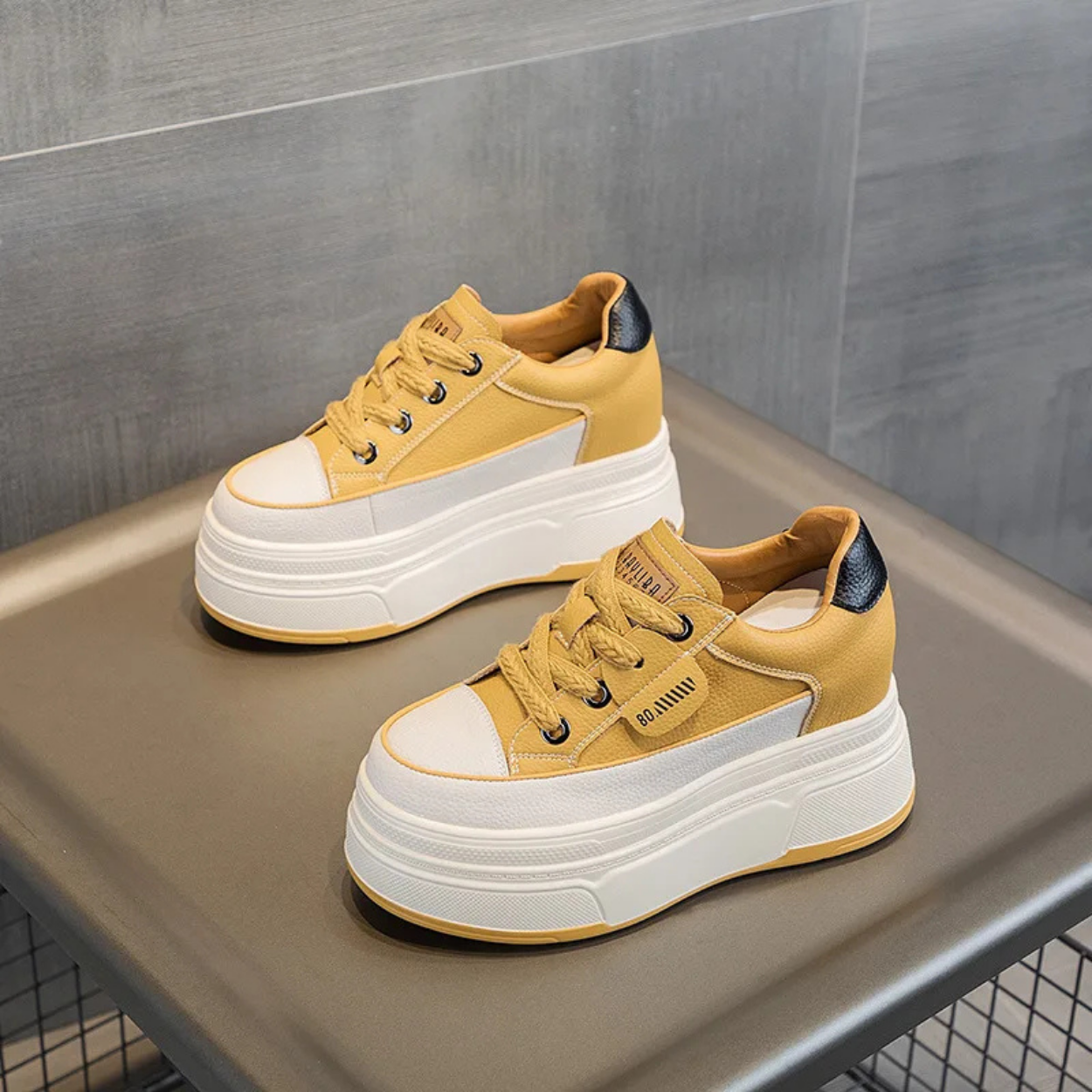 Scarpe con Zeppa Rialzata 9 cm per Donna Moderna