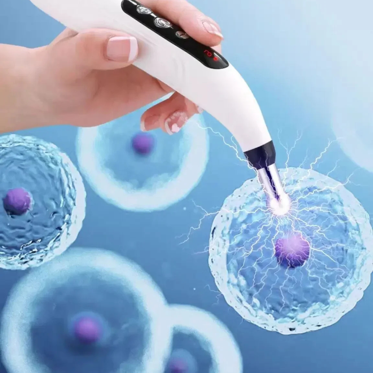 Penna Elettrica 5 in 1 per Agopuntura e Massaggio