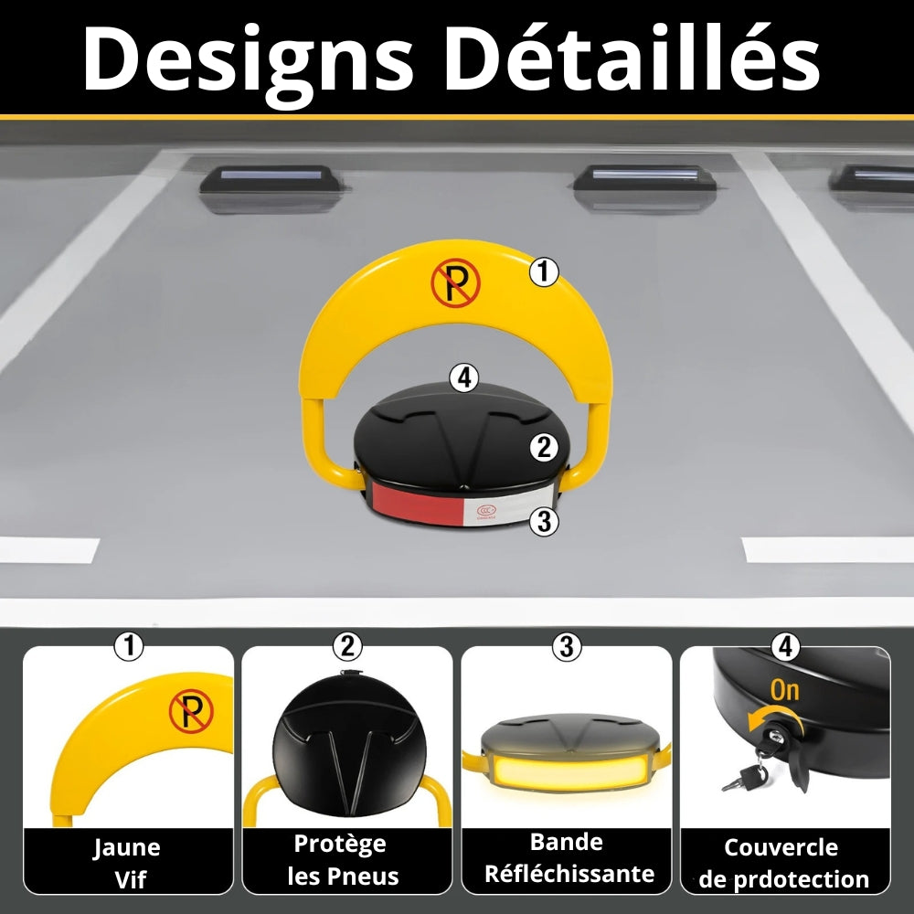 Barriera di Parcheggio Automatica Senza Fori per Auto