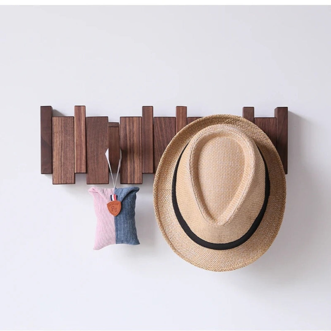 Appendiabiti da parete in legno design