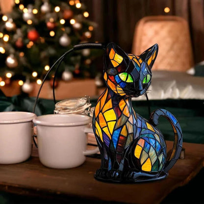 Lampada gatto divertente e colorata