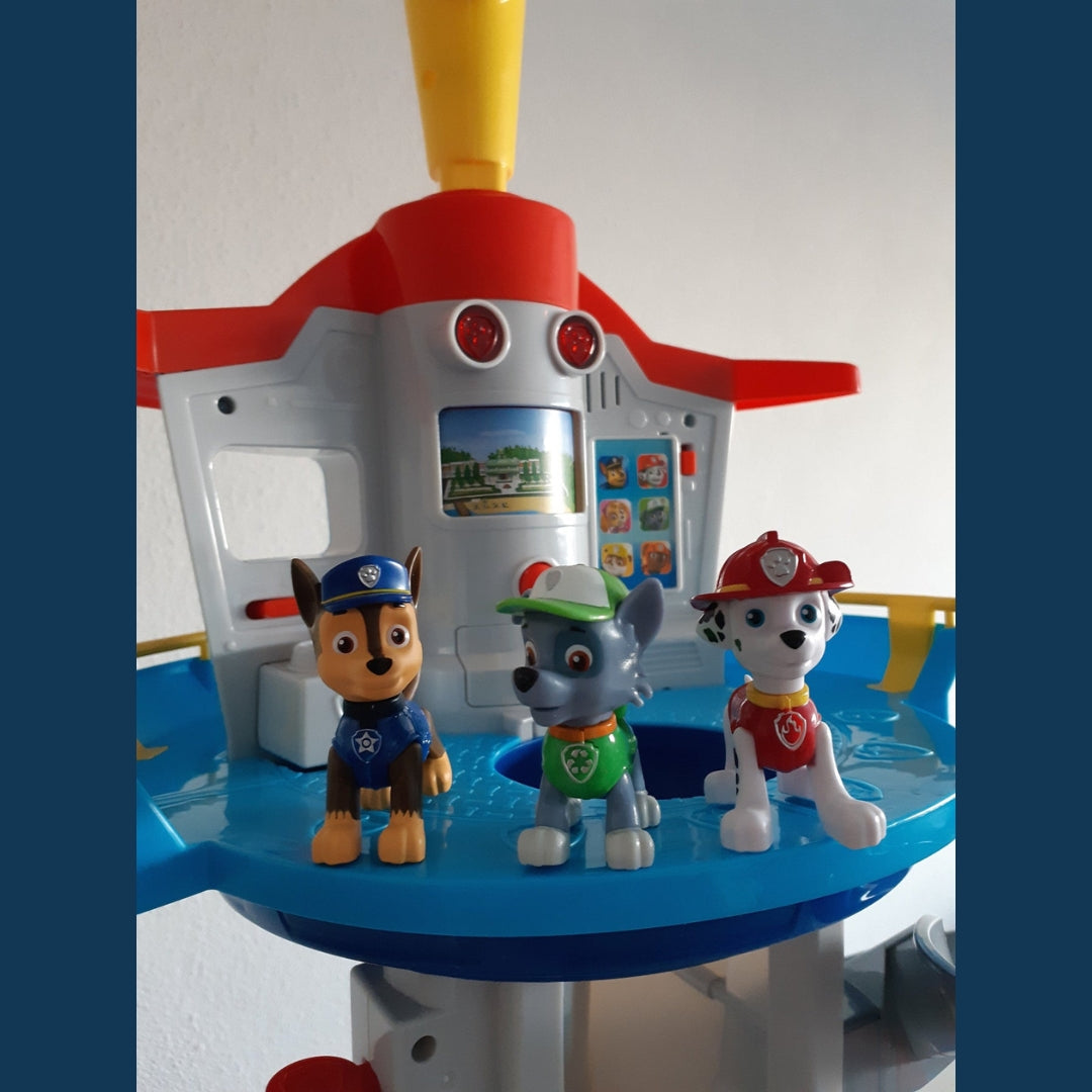 Giochi di macchinine Paw Patrol - 9 pezzi con figurine per bambini