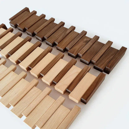 Appendiabiti da parete in legno design