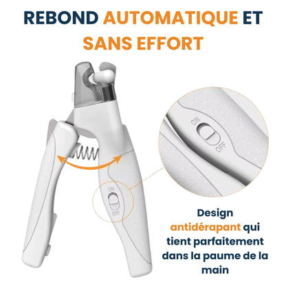 Tagliaunghie pratico 2 in 1 per cani e gatti