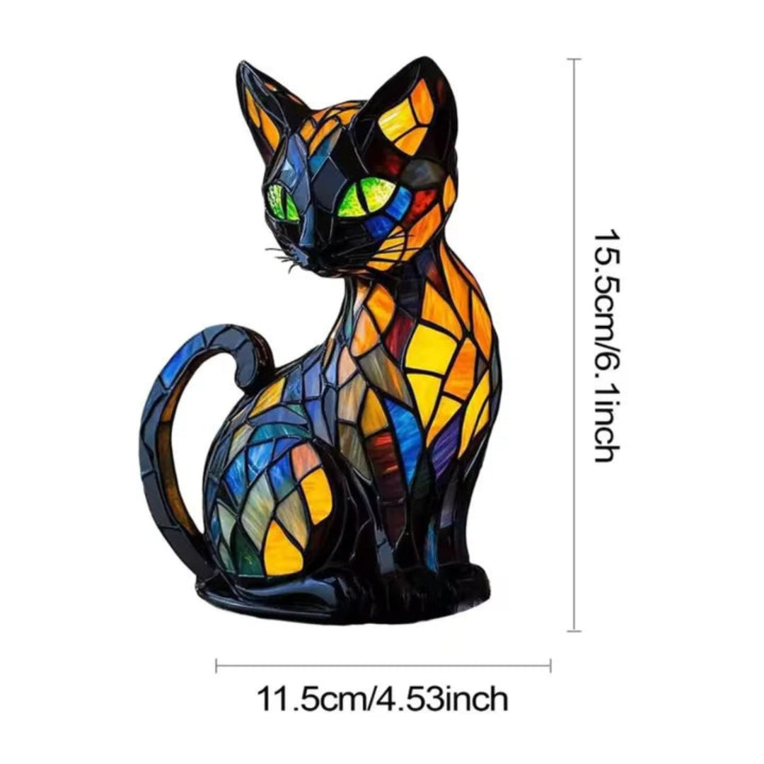 Lampada gatto divertente e colorata