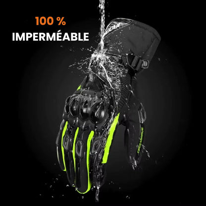 Guanti moto invernali impermeabili e riscaldanti