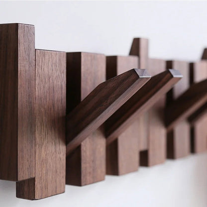 Appendiabiti da parete in legno design