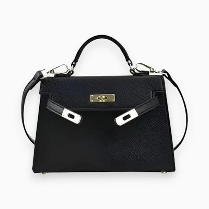 Borsa a mano casual chic in pelle