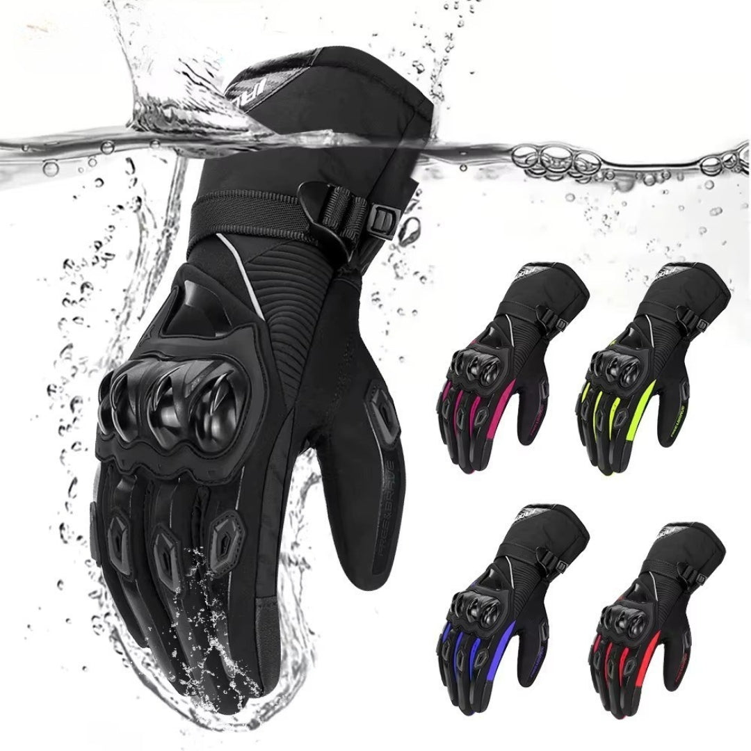 Guanti moto invernali impermeabili e riscaldanti