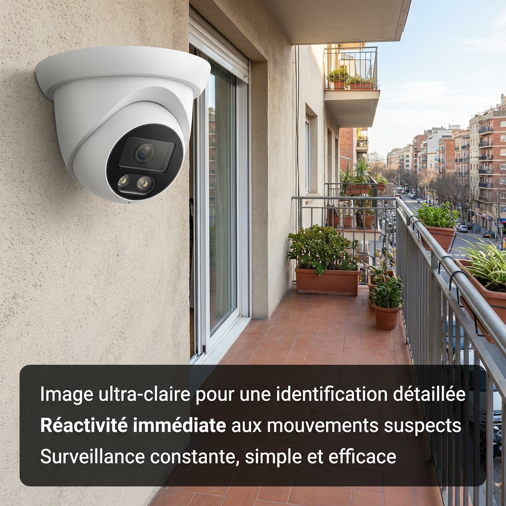Marcherelle™ – Telecamera di Sicurezza con Visione Notturna Precisa