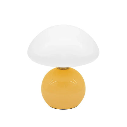 Lampada da Comodino Elegante in Vetro