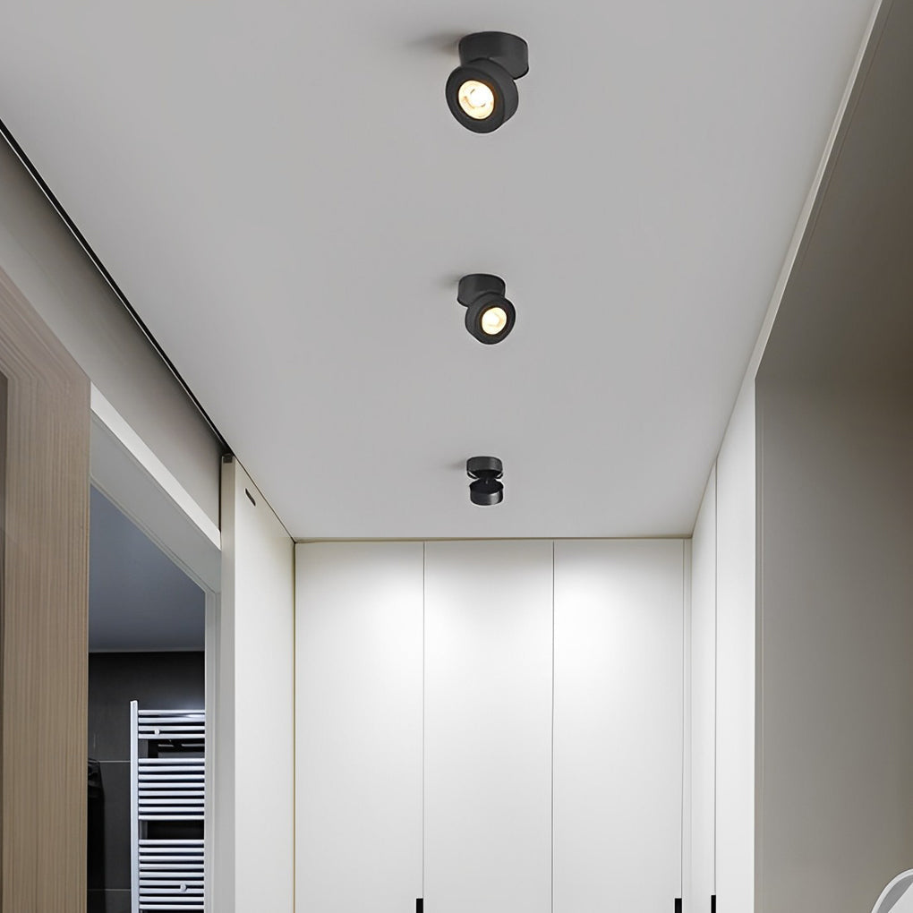 Spot LED Design Rotondo Regolabile