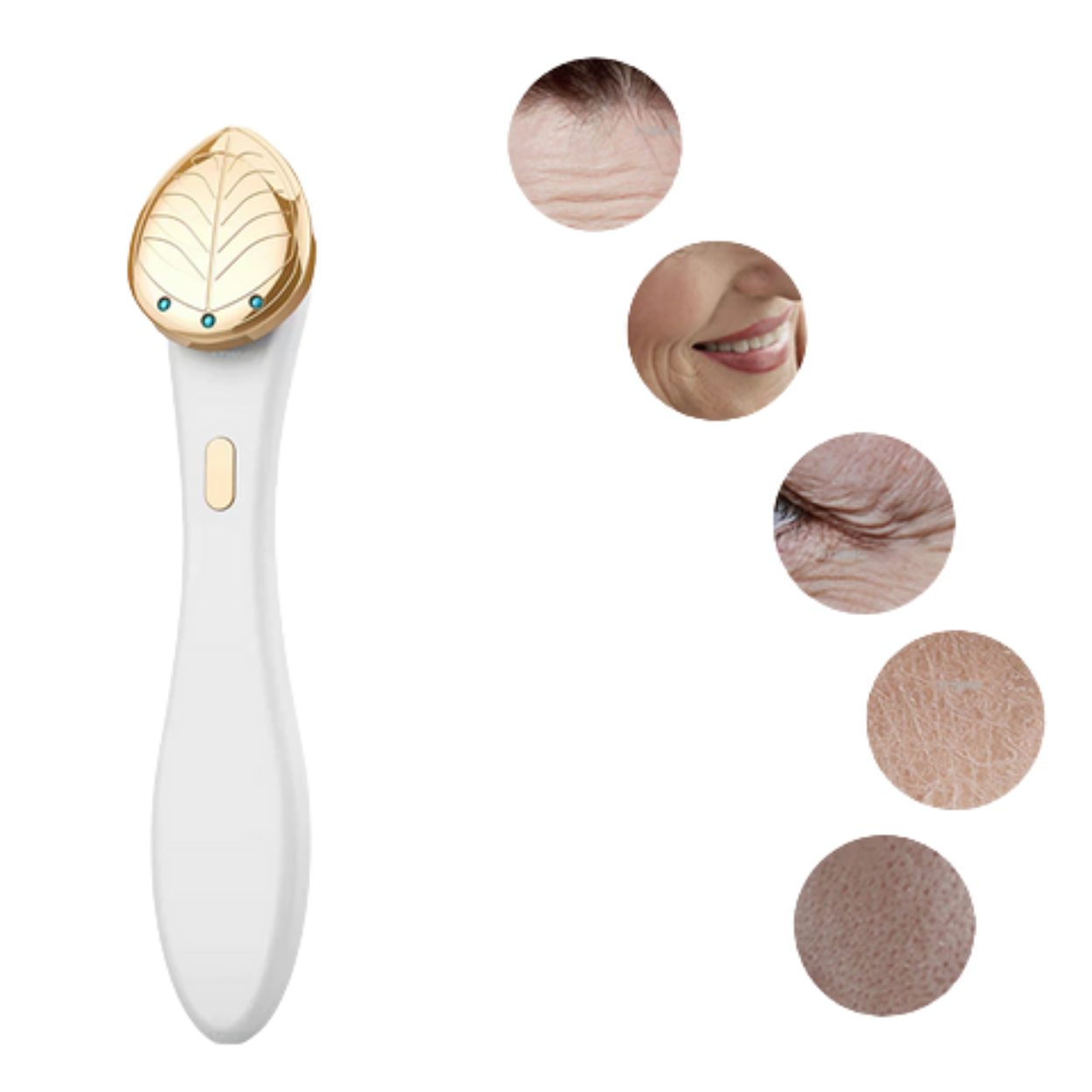 Dispositivo Massaggiante per Occhi Riscaldante con Microcorrenti per Alleviare Affaticamento Oculare