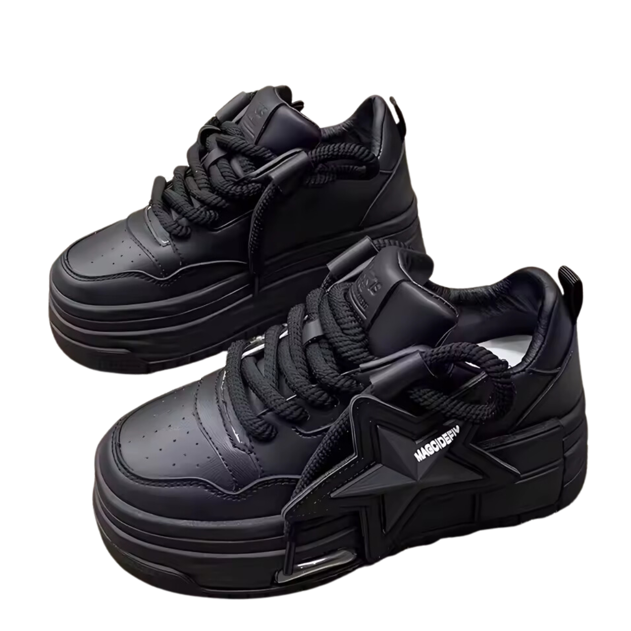 Sneakers alla Moda con Zeppa Alta da Donna