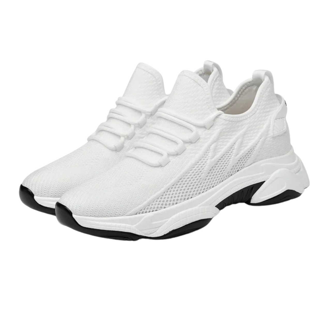 Scarpe Sportive con Rialzo Discreto +7 cm