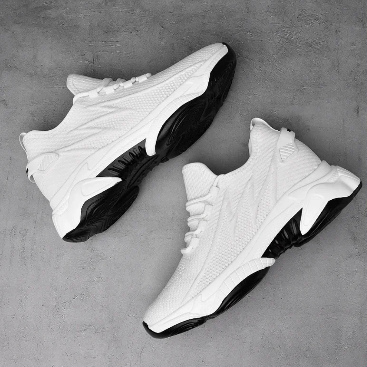 Scarpe Sportive con Rialzo Discreto +7 cm