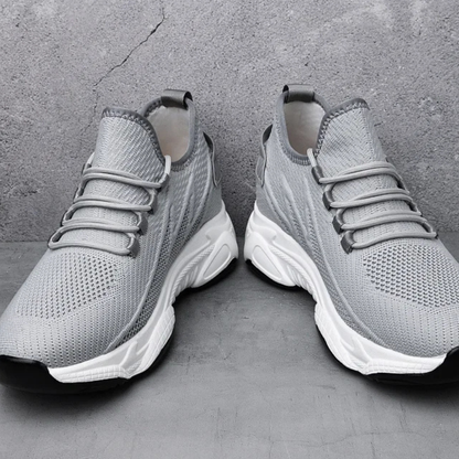 Scarpe Sportive con Rialzo Discreto +7 cm