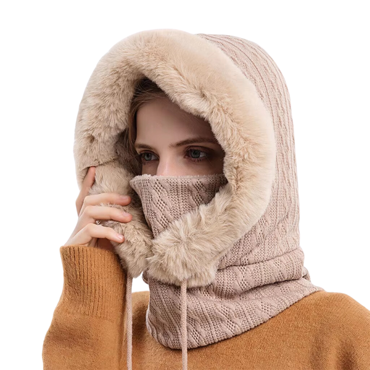 Passamontagna in Pile 3 in 1 Sciarpa e Cappello