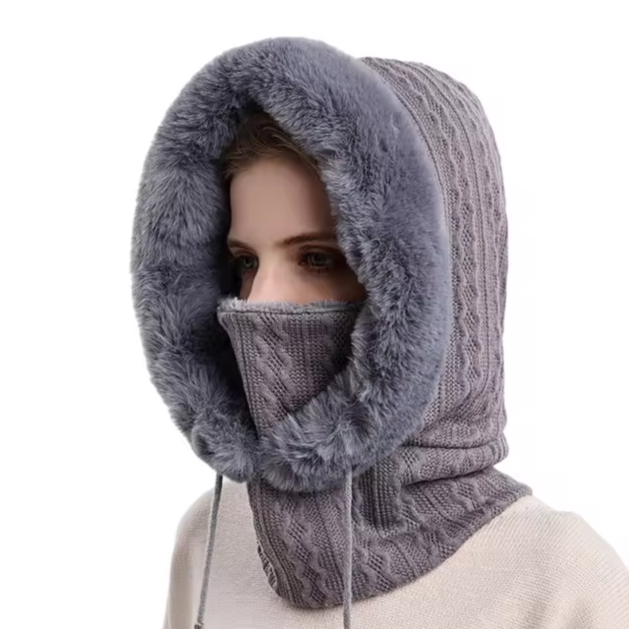 Passamontagna in Pile 3 in 1 Sciarpa e Cappello