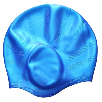Cuffia Doccia in Gomma Impermeabile con Protezione Orecchie