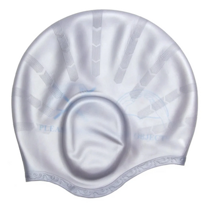 Cuffia Doccia in Gomma Impermeabile con Protezione Orecchie
