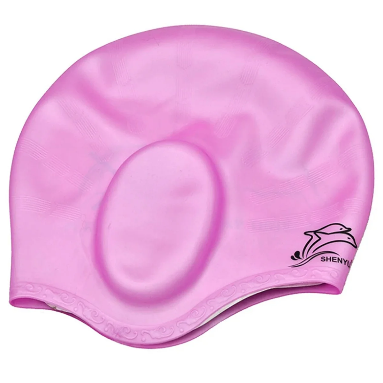 Cuffia Doccia in Gomma Impermeabile con Protezione Orecchie