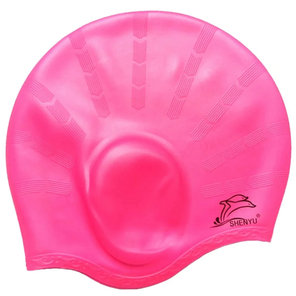 Cuffia Doccia in Gomma Impermeabile con Protezione Orecchie