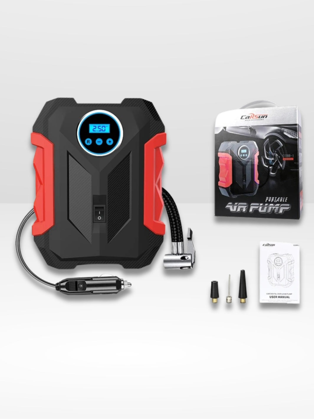 Compressore Pneumatici Portatile e Silenzioso