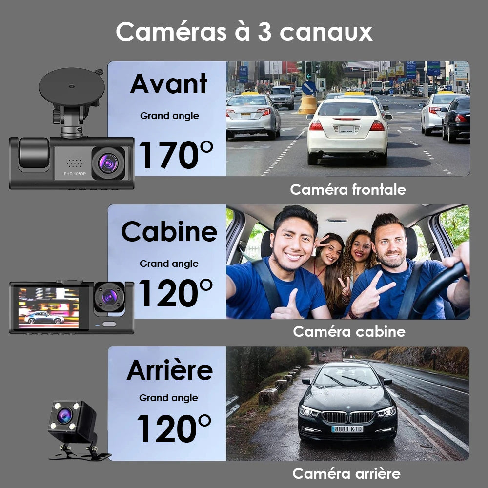 Telecamera per Auto Doppio Sistema Anteriore/Posteriore Full HD
