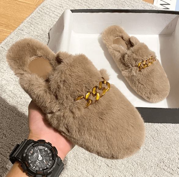 Pantofole Morbide in Peluche per Donna