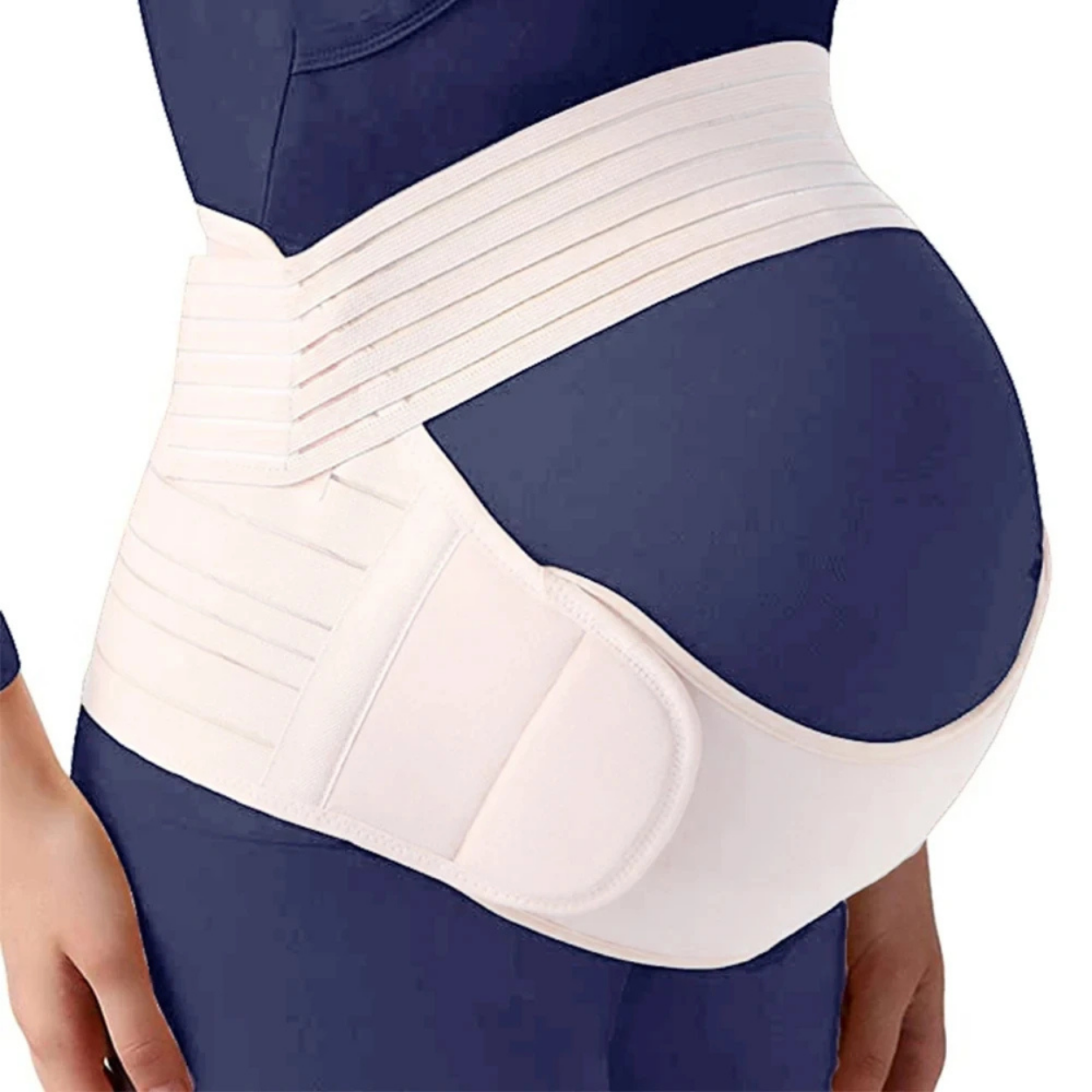Cintura Premaman Elasticizzata e Regolabile 3 in 1