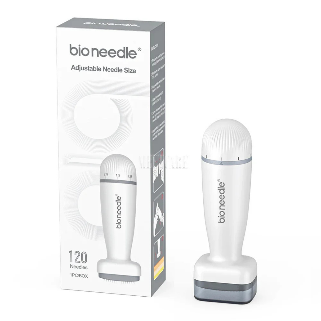 Stimolatore Cutaneo 120 Aghi per Cuoio Capelluto e Barba