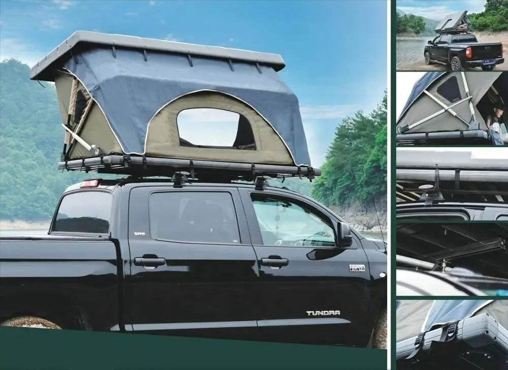 Tenda da Tetto Elettrica per Auto con Installazione Facile