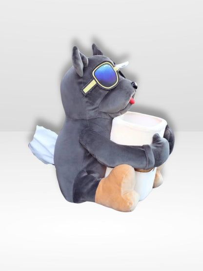 Bracciolo Auto Cane con Cestino e Porta Fazzoletti