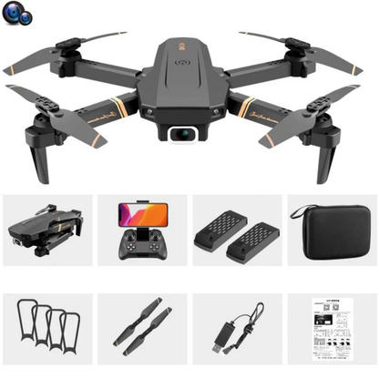 Drone 4K WiFi Doppia Ottica Grandangolare Stabilizzato