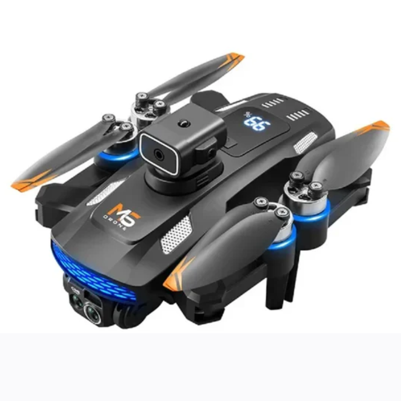 Drone Quadricottero 8K Professionale con Telecamera FPV e Telecomando con Schermo WiFi