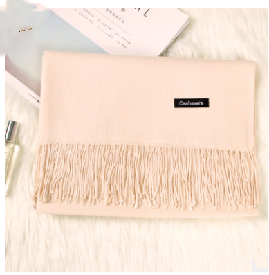 Sciarpa Donna Elegante Motivo Invernale Classico