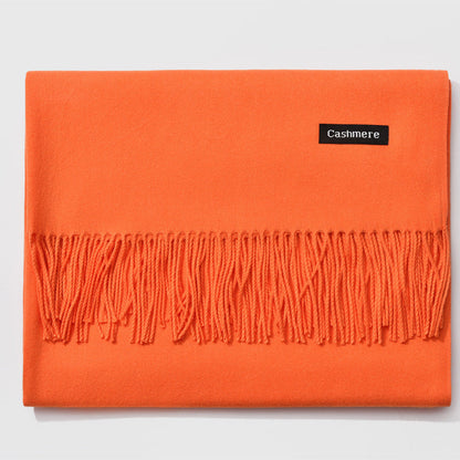 Sciarpa Donna Elegante Motivo Invernale Classico