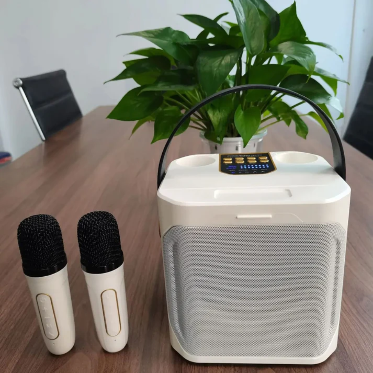 Cassa Bluetooth Portatile Potente con Funzione Karaoke